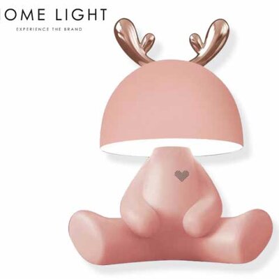 Dečija lampa sa Bluetooth zvučnikom Pink