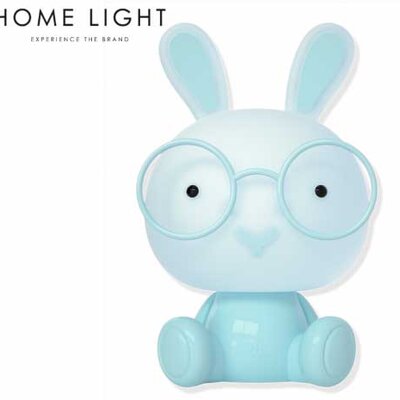 Dečija lampa sa podesivim RGB LED svetlom Beli Zeka