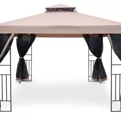 Paviljon Gazebo Sa Komarnicima - Zavesama Fieldmann 3 x 3 m