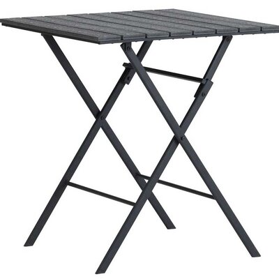 Sklopivi baštenski stočić WDS 65x65 Crni