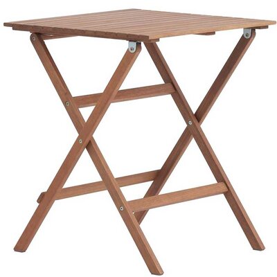 Sklopivi baštenski stočić WDS 62x62 Natur