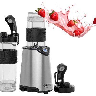 Camry Smoothie blender sa dve čaše za nošenje napitaka CR 4069 inox