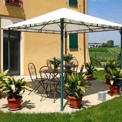 Paviljon - Gazebo sa čeličnom konstrukcijom 3 x 3 m Fieldmann