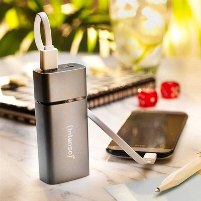 Intenso PowerBank 5200mAh Baterija za punjenje mobilnih uređaja Grey
