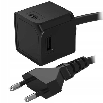 USB Cube Punjač za mobilne uređaje 2xUSB-A 2xUSB-C
