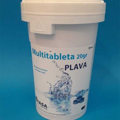 Multi tablete za tretman vode u manjim bazenima Plave