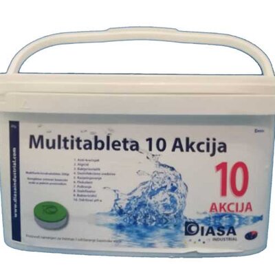 Multi tablete za tretman vode u bazenima 10u1 5kg