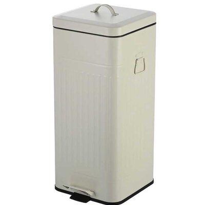 Kanta za otpatke sa mehanizmom za meko zatvaranje 30L Estia Antigua Ivory