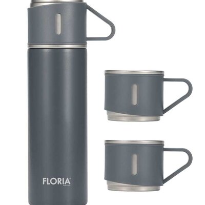 Termos sa tri šolje Sivi Floria ZLN0745