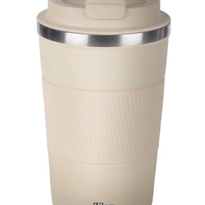 Termos šolja sa duplim čeličnim zidom Bež 380ml Zilan ZLN9877