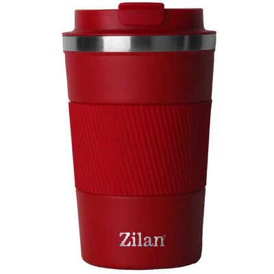 Termos šolja sa duplim čeličnim zidom Crvena 380ml Zilan ZLN9880