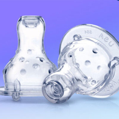 Nuby silikonska cucla standardna 2kom 0m+  0502022