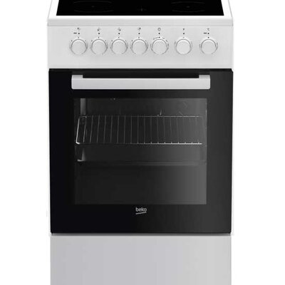 Električni šporet sa staklokeramičkom pločom Beko FSS 57100 GW