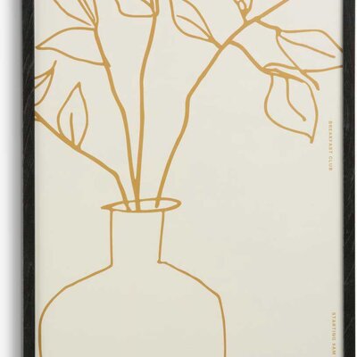 Crni Ram Za Slike od Medijapana 30 x 40 cm