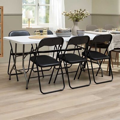 Slavska garnitura za 6 osoba sa sklopivim stolicama i sklopivim stolom