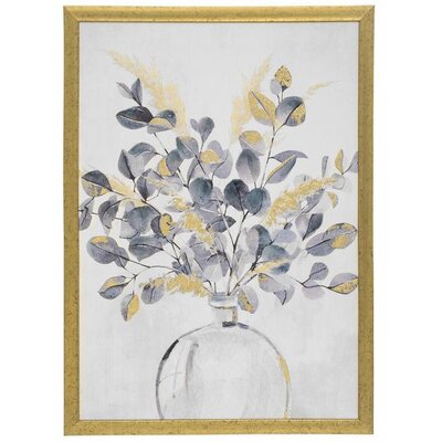 Atmosphera Ram Sa Cvetnim Printom 50x1,6x70cm Mdf/polistrin/poliester Visebojni