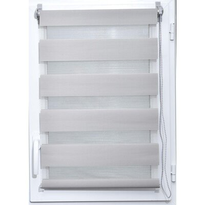 Luance Zebra Roletna 150x180 Cm Svetlo Siva