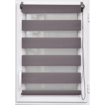 Luance Zebra Roletna 120x250 Cm Tamno Siva