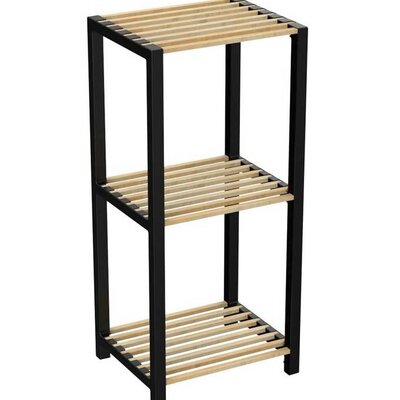 Bienwood Višenamenska polica Drvo Plastika BIE7002