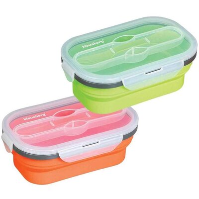 Klausberg Kutija za hranu Silikonska Sklopiva 0.8L 7022