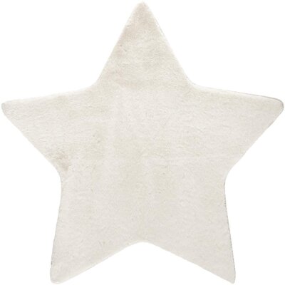 Atmosphera Tepih Zvezda Bela D100cm