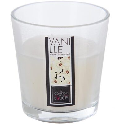 Atmosphera Sveca 7,3x8cm Vosak/staklo/pamuk Siva