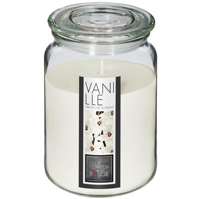 Atmosphera Sveca U Staklenoj Posudi Vanila 10x14,5cm Staklo/vosak Bela