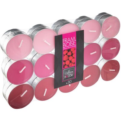 Atmosphera Set Sveca 3,7x1,3cm Vosak Roza