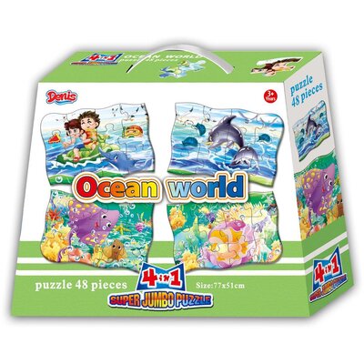 Slagalica Okeanski Svet 4u1 48 Komada