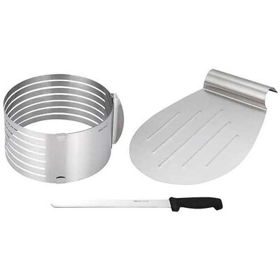 Kinghoff Modla za tortu sa nožem i plehom za sečenje KH1269