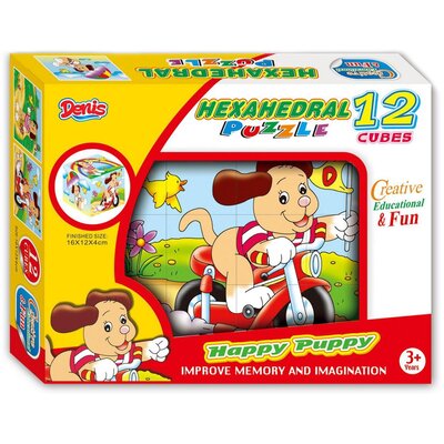 Slagalica Od 12 Kockica Srećno Štene