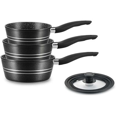 Royalty Šerpe Set 4 dela RLFS3MB Black