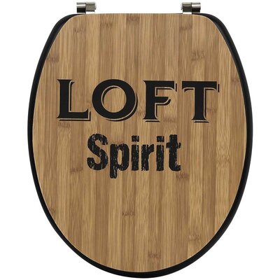 Tendance Wc Daska Mdf Sa Metalnim Okovima 37,5x46cm Mdf Mekong