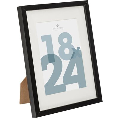 Atmosphera Ram Za Slike 18,8x1,8x25,8cm Mdf/staklo Crna