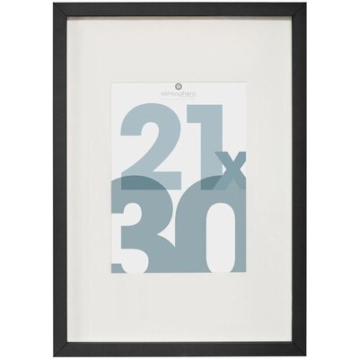Atmosphera Ram Za Slike 22,8x1,8x31,8cm Mdf/staklo Crna