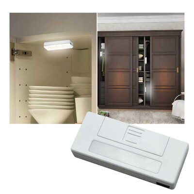 Dve lampe na baterije sa senzorom pokreta Za fioke ili garderobere CL-LED/IR