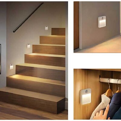 Lampa sa punjivom baterijom i senzorom pokreta NL-0811/CW