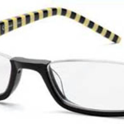 Prontoleggo Look naočare, crno-žute + 3.50