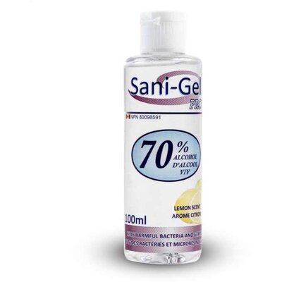 Sredstvo za pranje i negu ruku Sani Gel sa 70% Alkohola 100ml
