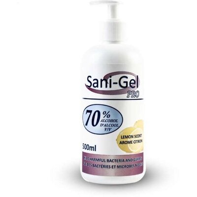 Sredstvo za pranje i negu ruku Sani Gel sa 70% alkohola 500ml