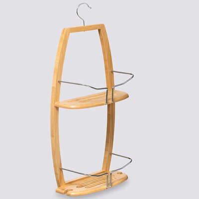 Viseća Polica od Bambusa Za Tuš Kabinu 5five Simply Smart