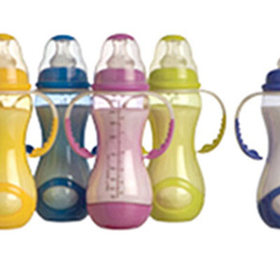 Nuby flašica sa širokim otvorom i ručkama 270ml N-4354  