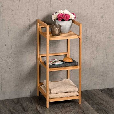 Univerzalna polica sa tri nivoa Bambus Kesper KSP19435