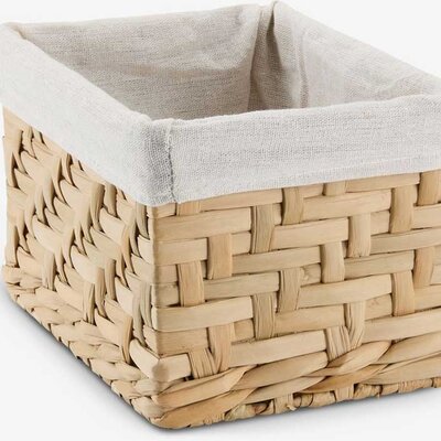 Ukrasna pletena korpa sa tkaninom Ester M