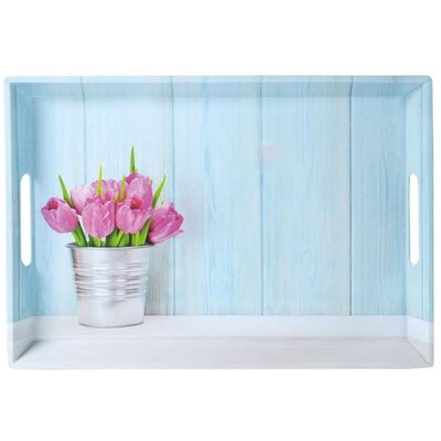 Kesper Poslužavnik 50x35x4.5cm Lale