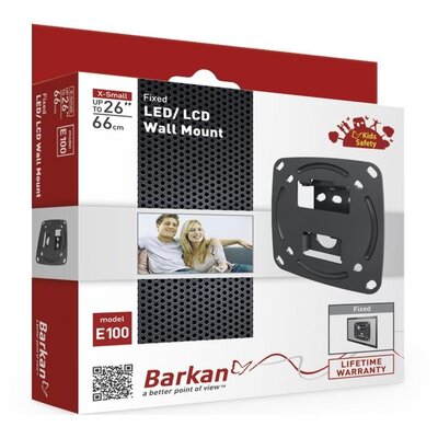 Zidni nosač za televizore do 26 inča Barkan E100.B