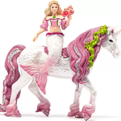 Schleich® BAYALA® figure Sirena Feja na leđima morskog jednoroga 70593