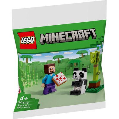 LEGO® Minecraft® 30672 Stiv I Beba Panda