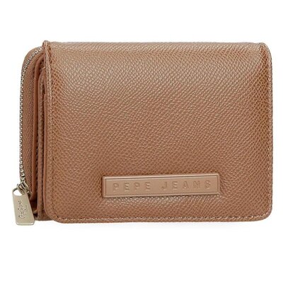 Novčanik na preklop 10cm Pepe Jeans Elia brown 79482