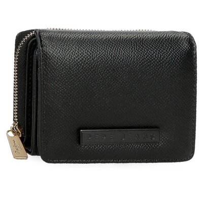 Novčanik na preklop 10cm Pepe Jeans Elia black 79482